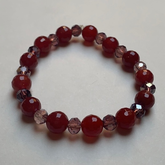 Handcrafted bracelet, Women’s bracelet, brown - Picture 1 of 4